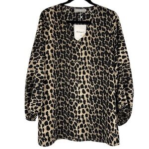 Leopard Print Blouse